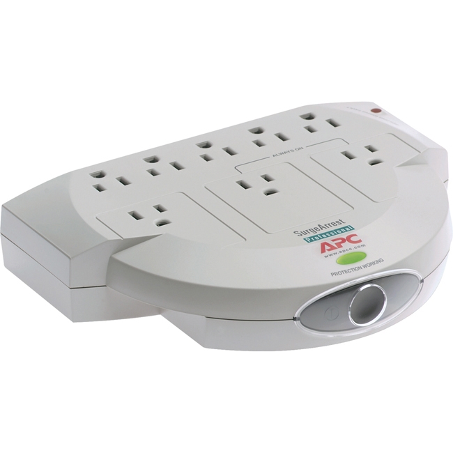 American Power Conversion Corp PRO8T2 APC SurgeArrest Professional 8 Outlet w/Tel-2 120V