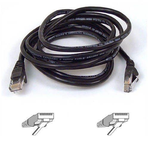 Belkin International, Inc A3L791-25-BLK-S Belkin Cat5e Patch Cable