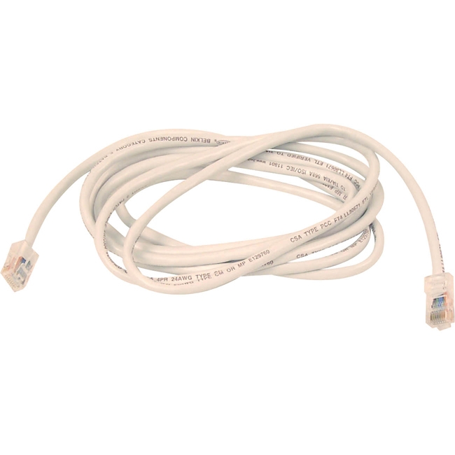 Belkin International, Inc A3L791-14-WHT Belkin Cat5e Patch Cable