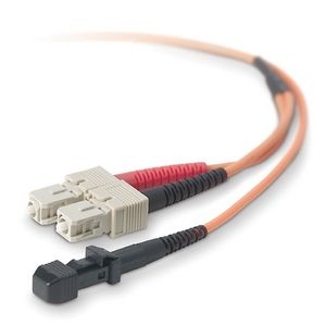 Belkin International, Inc F2F20297-03M Belkin Fiber Optic Duplex Patch Cable