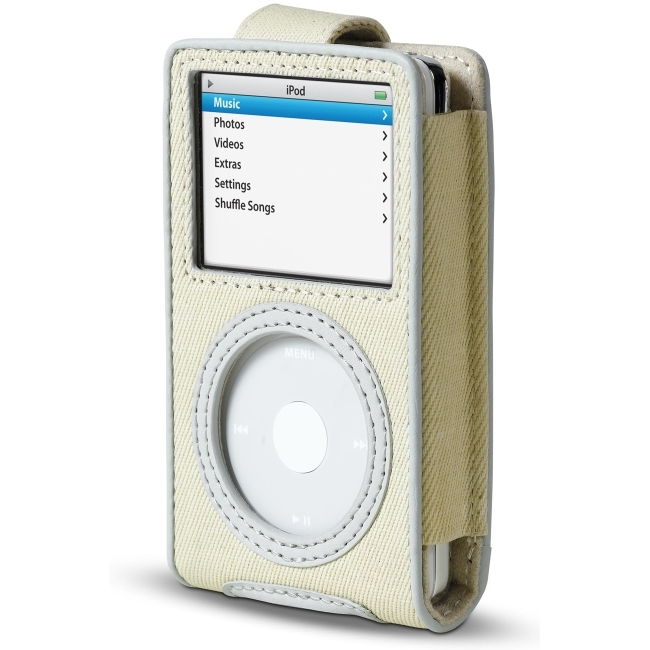 Belkin International, Inc F8Z118-GT Belkin Canvas Holster Case for iPod Video