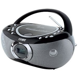 Coby Electronics Corporation MPCD455 Coby MP-CD455 Radio/CD Player Boombox