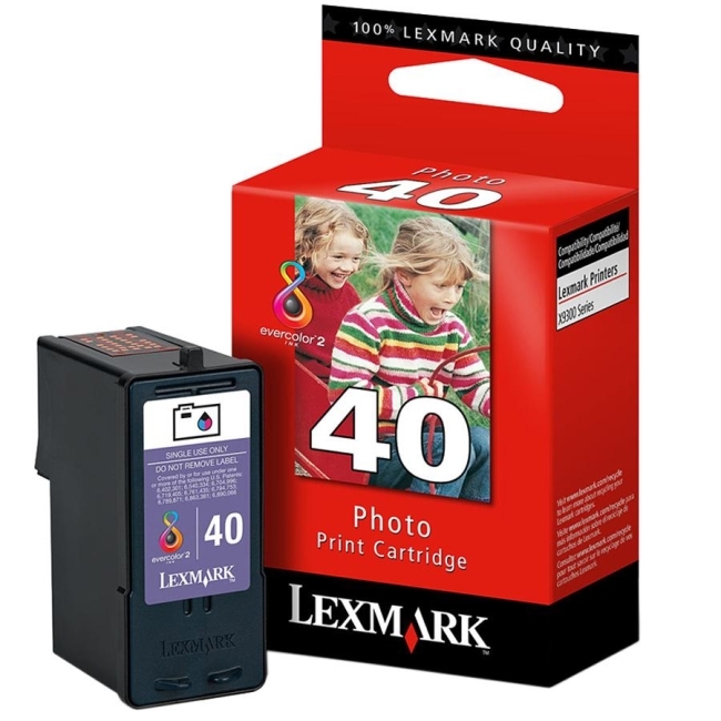 Lexmark International, Inc 18Y0340 Lexmark No. 40 Photo Color Ink Cartridge