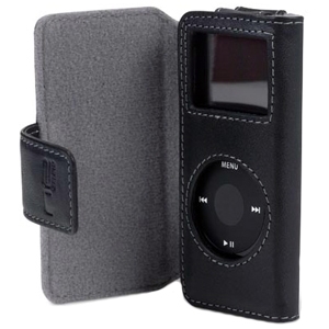 Belkin International, Inc F8Z058-BR Belkin Folio Case for iPod nano