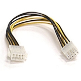 Supermicro Computer, Inc CBL-0062L Supermicro 8-pin to 8-pin Power Extension Cable