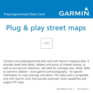 Garmin, Ltd 010-10966-00 Garmin City Navigator North America NT - Canada Digital Map