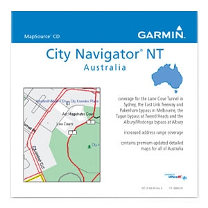 Garmin, Ltd 010-11024-00 Garmin City Navigator Australia NT Digital Map