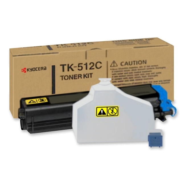 Kyocera Mita TK512C Kyocera Mita Cyan Toner Cartridge