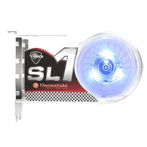 Thermaltake Technology Co., Ltd A2414 Thermaltake TMG SL1 Blue LED Dual Slot Fan