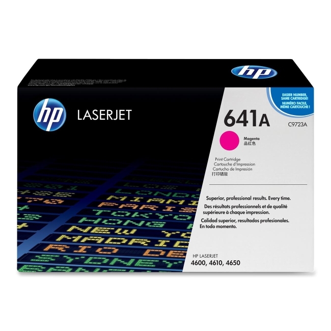 Hewlett-Packard C9723A HP 641A Magenta Toner Cartridge