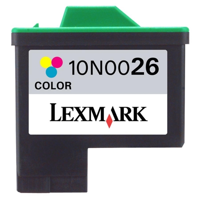 Lexmark International, Inc 10N0026 Lexmark Tri-color Ink Cartridge