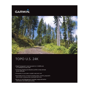 Garmin, Ltd 010-C0949-00 Garmin TOPO U.S. 24K - West Digital Map