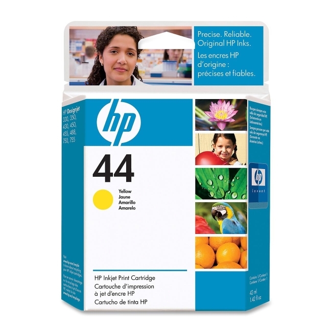 Hewlett-Packard 51644Y HP 44 Yellow Ink Cartridge