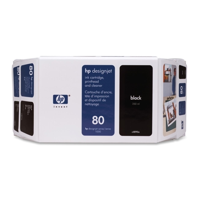Hewlett-Packard C4871A HP 80 Black Ink Cartridge