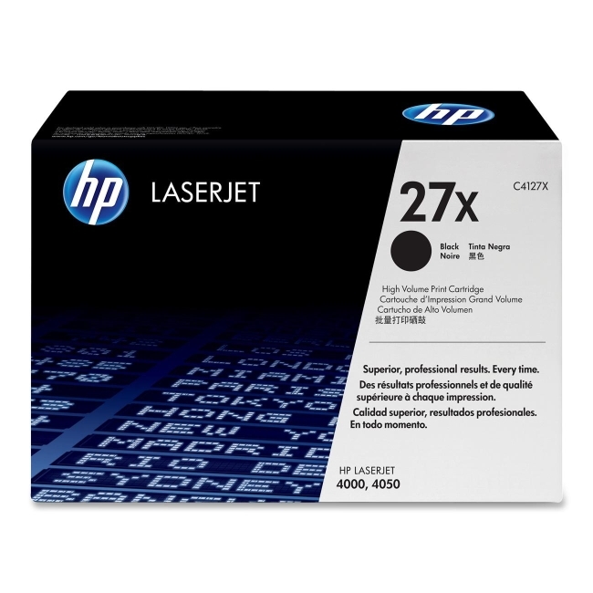 Hewlett-Packard C4127X HP 27X Black Toner Cartridge