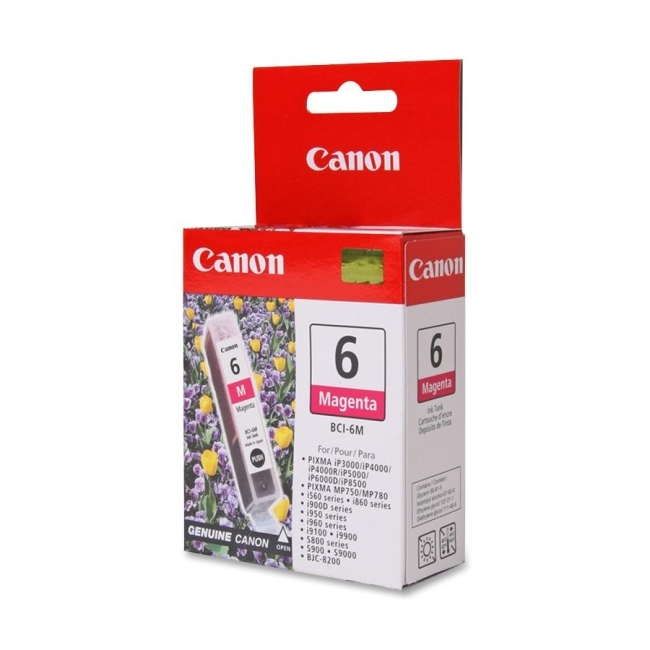 Canon, Inc 4707A003 Canon BCI-6M Magenta Ink Cartridge