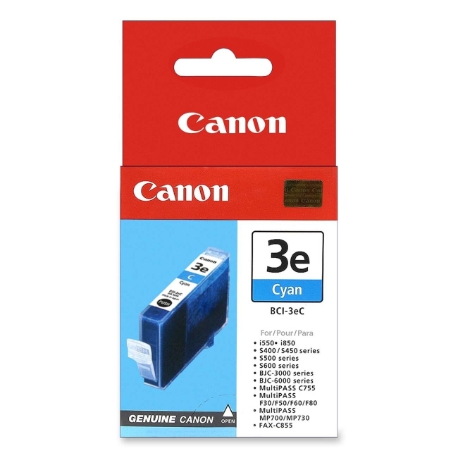Canon, Inc 4480A003 Canon BCI-3eC Cyan Ink Cartridge