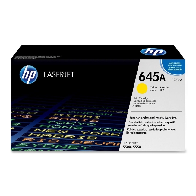 Hewlett-Packard C9732A HP 645A Yellow Toner Cartridge