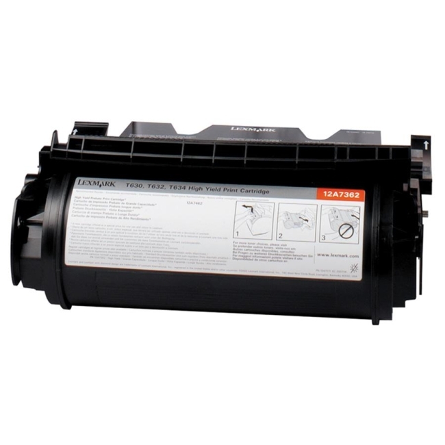 Lexmark International, Inc 12A7468 Lexmark Black Toner Cartridge