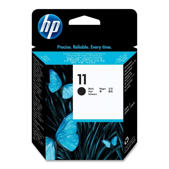 Hewlett-Packard C4810A HP 11 Black Printhead/Cleaner