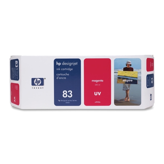 Hewlett-Packard C4942A HP 83 Magenta Ink Cartridge