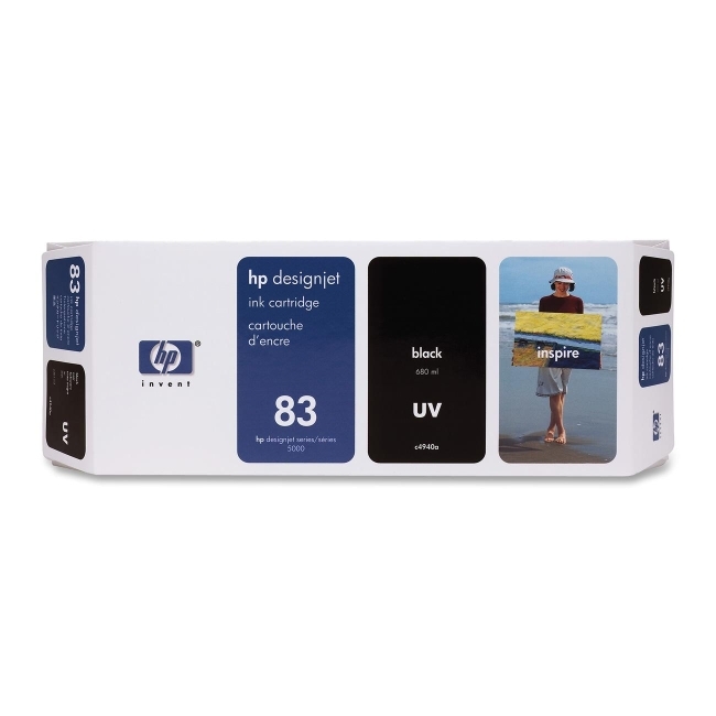Hewlett-Packard C4940A HP 83 Black Ink Cartridge
