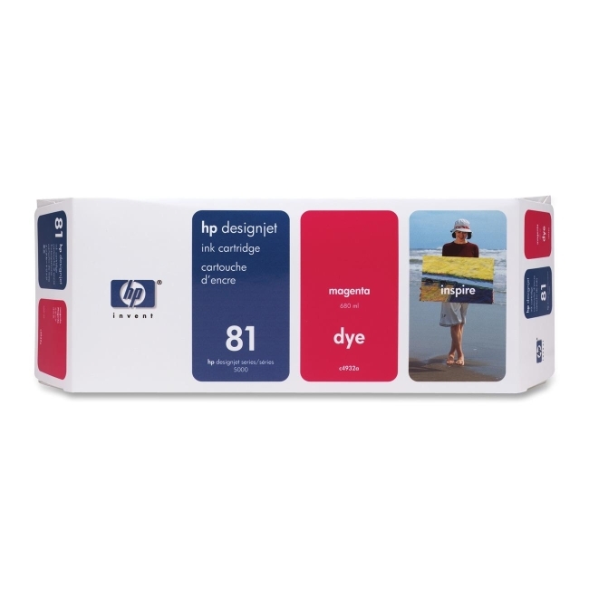 Hewlett-Packard C4932A HP 81 Magenta Ink Cartridge