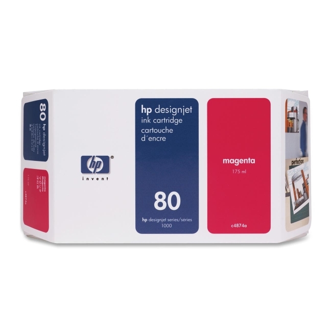 Hewlett-Packard C4847A HP 80 Magenta Ink Cartridge