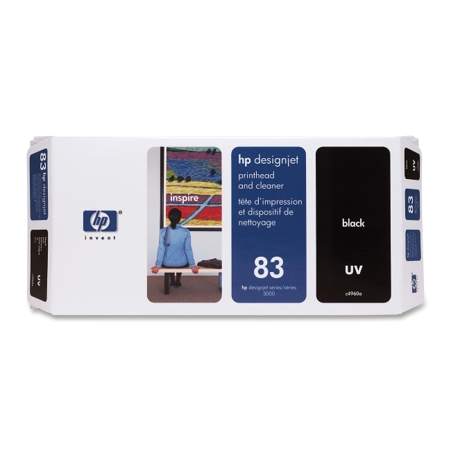 Hewlett-Packard C4960A HP 83 Black Printhead/Cleaner Cartridge