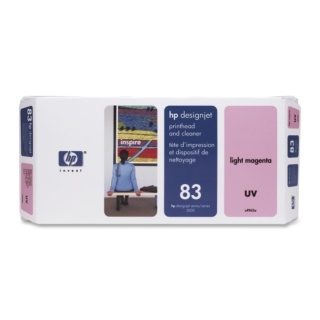 Hewlett-Packard C4965A HP 83 Light Magenta Printhead/Cleaner