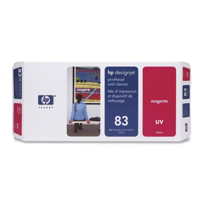 Hewlett-Packard C4962A HP 83 Magenta Printhead/Cleaner