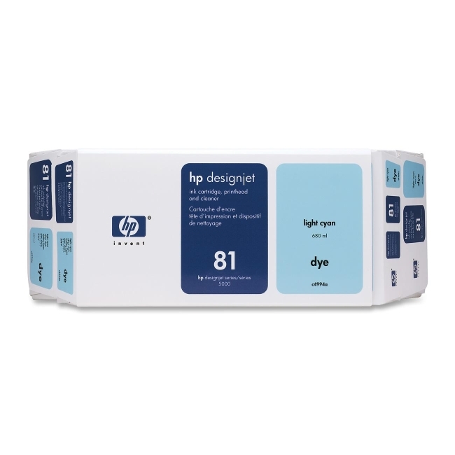 Hewlett-Packard C4994A HP 81 Cyan Ink Cartridge