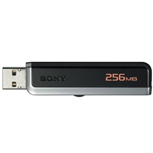 Sony Corporation SNYUSM256S Sony 256MB Micro Vault USB 2.0 Flash Drive