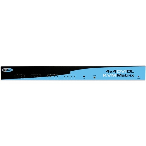 Gefen, Inc EXT-DVIKVM-444DL Gefen EXT-DVIKVM-444DL Matrix KVM Switch