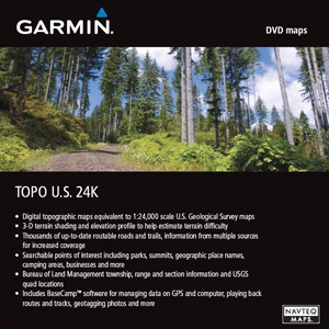 Garmin, Ltd 010-11315-00 Garmin TOPO U.S. 24K Southwest Digital Map
