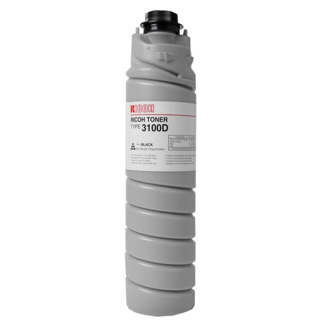 Ricoh Company, Ltd 885149 Ricoh Type 3100D Black Toner Bottle