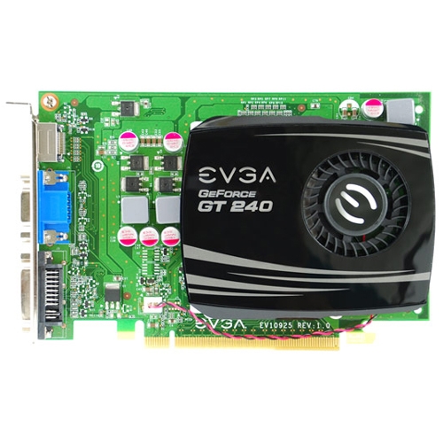 EVGA Corporation 01G-P3-1236-LR EVGA GeForce 240 Graphic Card - 550 MHz Core - 1 GB GDDR3 SDRAM - PCI Express 2.0 x16