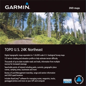 Garmin, Ltd 010-11318-00 Garmin 010-11318-00 TOPO US 24K Northeast Digital Map