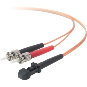 Belkin International, Inc RFQ11360I Belkin RFQ11360I Fiber Optic Duplex Cable Adapter