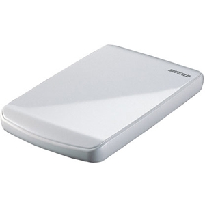 Buffalo Technology (USA), Inc HD-PET640U2/W Buffalo MiniStation Cobalt 640 GB External Hard Drive - Pearl White