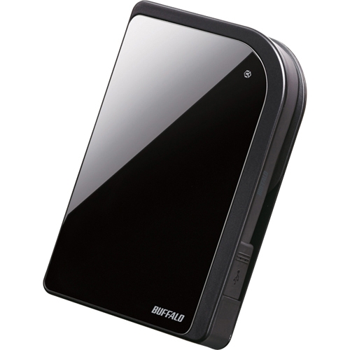 Buffalo Technology (USA), Inc HD-PXT500U2/B Buffalo MiniStation Metro 500 GB External Hard Drive - Blue Onyx