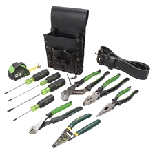 Greenlee Textron, Inc 0159-13 Greenlee Electricians Tool Kit