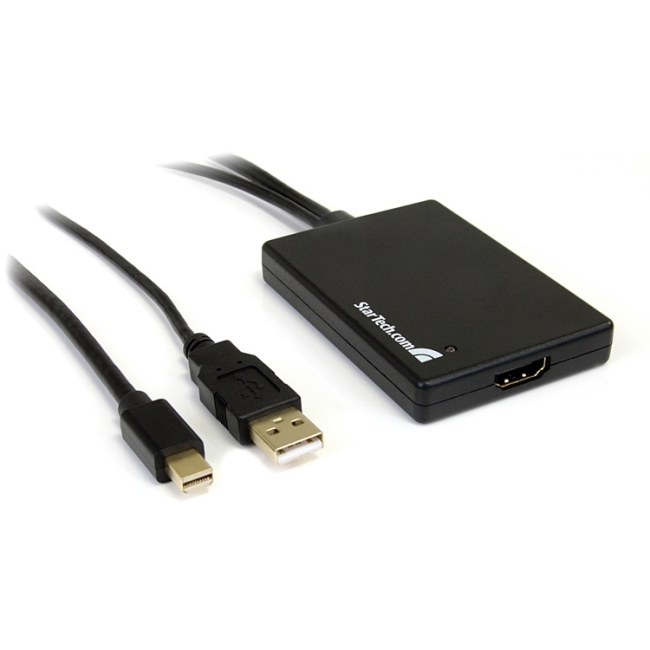 StarTech.com MDP2HDMIUSBA StarTech.com Mini DisplayPort to HDMI Adapter with USB Audio