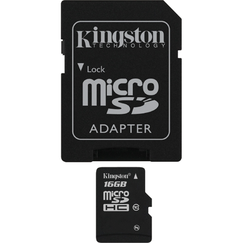 Kingston Technology Company SDC4/16GB Kingston SDC4/16GB 16 GB microSD High Capacity (microSDHC)
