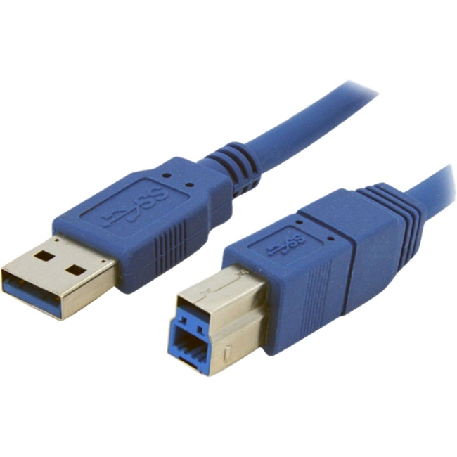 StarTech.com USB3SAB1 StarTech.com 1 ft SuperSpeed USB 3.0 Cable A to B - M/M