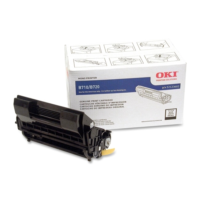 Oki Electric Industry Co., Ltd 52123602 Oki 52123602 Toner Cartridge - Black
