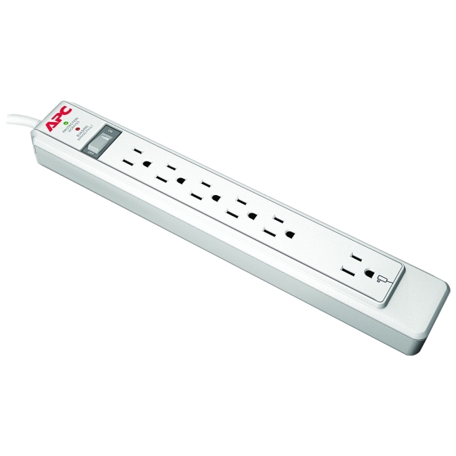 American Power Conversion Corp P6N APC SurgeArrest Essential P6N 6-Outlets Surge Suppressor