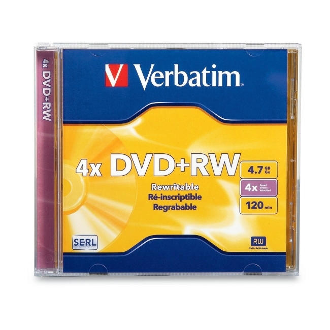 Verbatim America, LLC 94520 Verbatim DataLifePlus 94520 4x DVD+RW Media