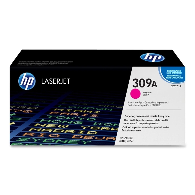 Hewlett-Packard Q2673A HP 309A Magenta Toner Cartridge
