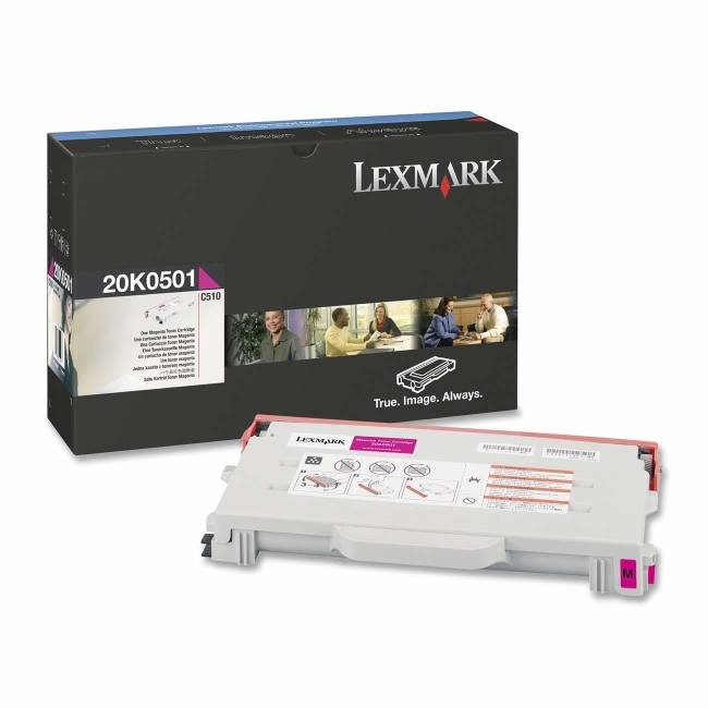 Lexmark International, Inc 20K0501 Lexmark Magenta Toner Cartridge